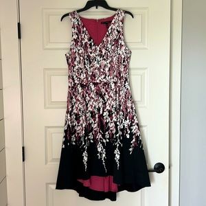 White House Black Market Floral Midi Dress. Size 10.